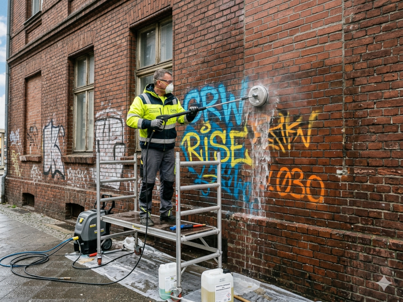 Grafiti Entfernung